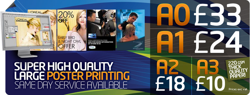 Central London Poster Printing